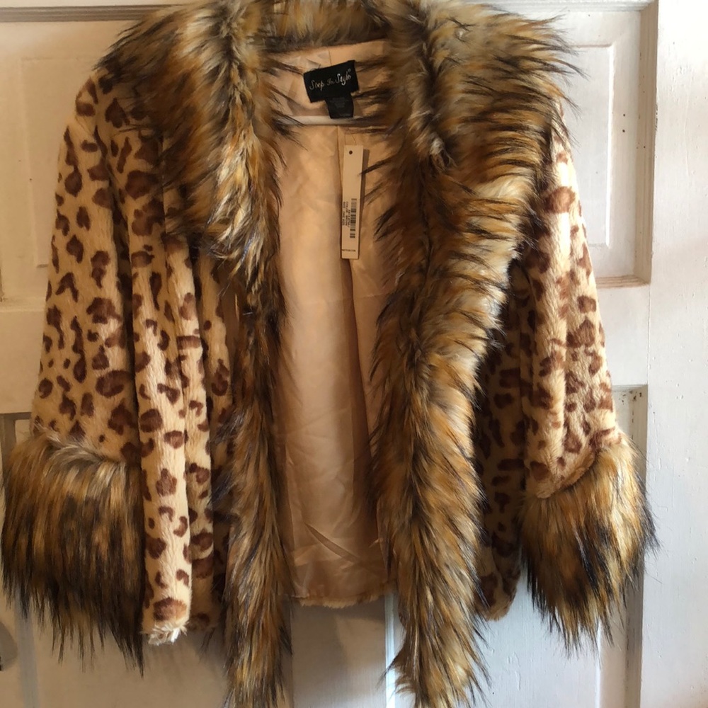 Step In Style. Leopard print jacket